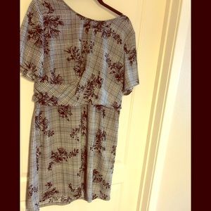 A New Day Faux Wrap Waist Dress XL